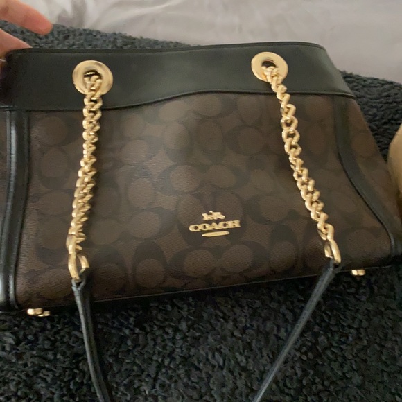 Dark Brown Coach Purse - Picture 5 of 5